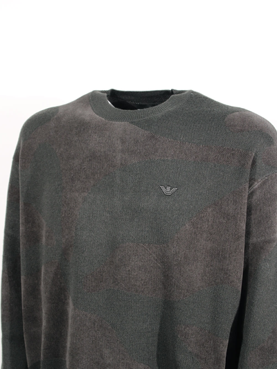 Shop Emporio Armani Sweater In Verde