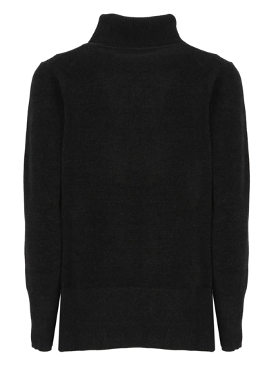 Shop Rrd - Roberto Ricci Design Velvet Sweater In Black
