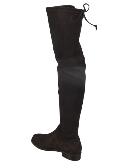 Shop Stuart Weitzman High Length Over-the-knee Boots In Ebano