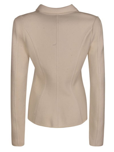 Shop Giorgio Armani Wrap Buttoned Jacket In U0n8