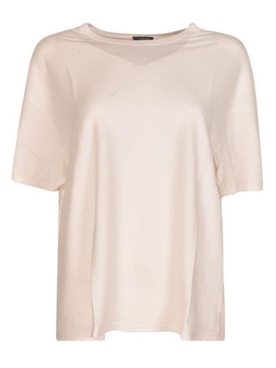 R13 Cotton-cashmere T-shirt In White
