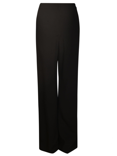 Shop Giorgio Armani Long-length Concealed Trousers In Uc99
