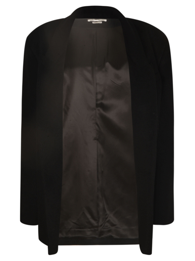 Shop Alessandro Vigilante Open Classic Blazer In Black