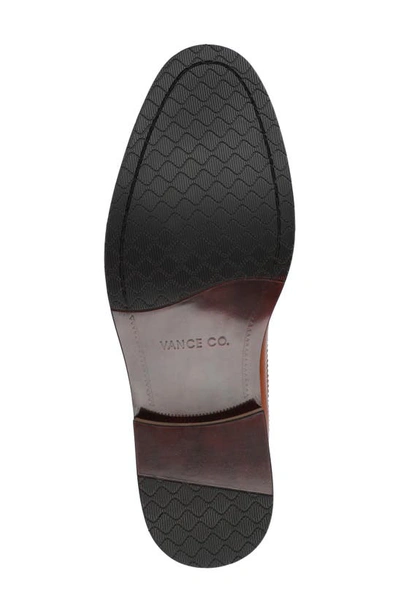 Vance Co. Gordy Wingtip Dress Shoe In Cognac