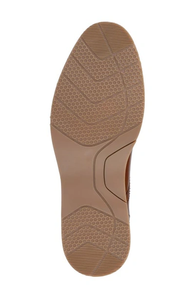 Vance Co. Rutger Plain Toe Derby In Cognac