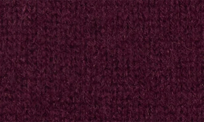 Bruno Magli Cashmere Jersey Knit Gloves In Bordeaux
