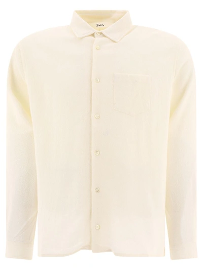 Shop Séfr "hampus" Shirt In White