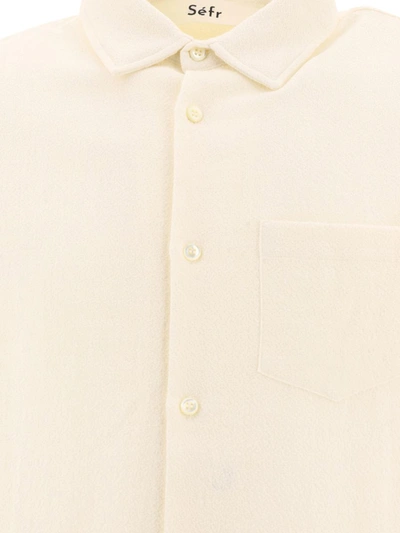 Shop Séfr "hampus" Shirt In White