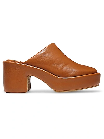 Shop Clergerie Paris Dorice Womens Leather Dressy Platform Sandals In Multi