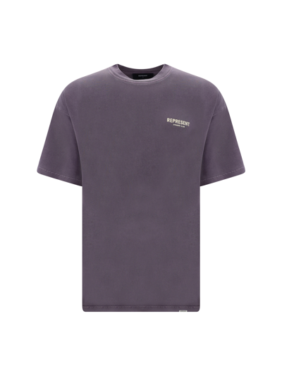 Shop Represent T-shirt In Vintage Violet