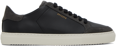 Shop Axel Arigato Black Clean 90 Triple Sneaker In Black/grey