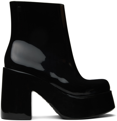 Shop Melissa Black Nubia Ii Boots In Ap112 Black