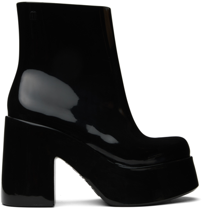Melissa Black Nubia Boots In Ap112 Black