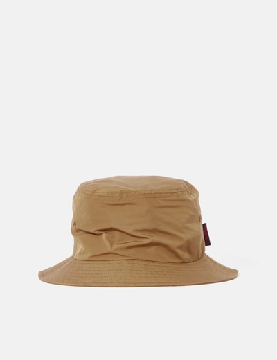 Shop Gramicci Shell Bucket Hat In Beige