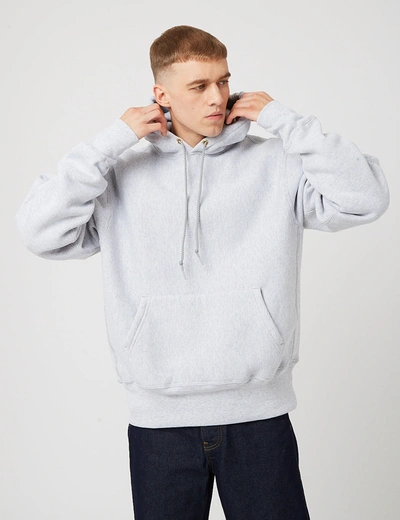 Shop Camber Hooded Sweatshirt (12oz) In Grey