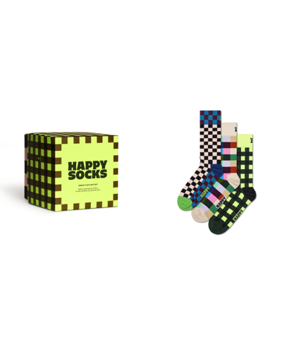 Shop Happy Socks Check It Out Socks Gift Set, Pack Of 3 In Multi