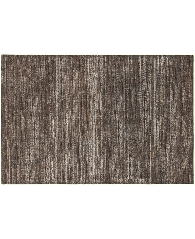 Shop Addison Marston Outdoor Washable Ama31 1'8" X 2'6" Area Rug In Brown