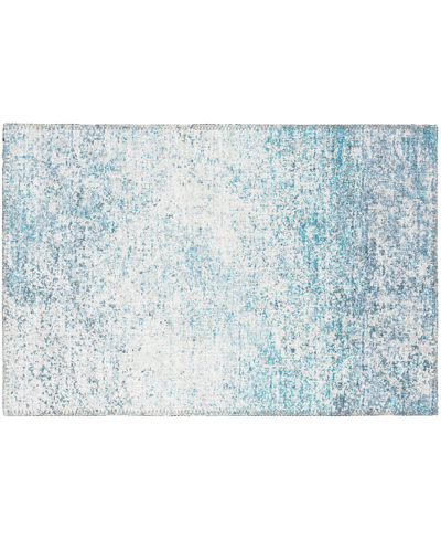 Shop Addison Rylee Outdoor Washable Ary33 1'8" X 2'6" Area Rug In Blue