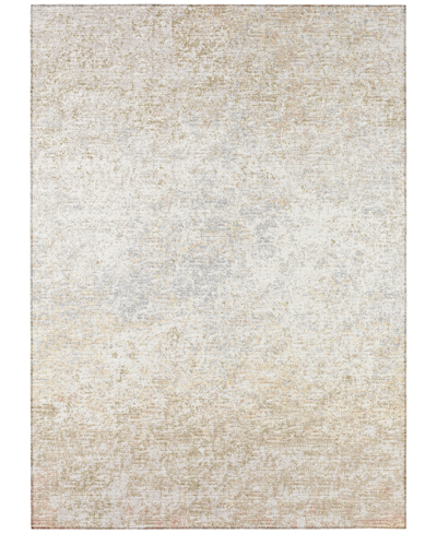 Shop Addison Rylee Outdoor Washable Ary33 5' X 7'6" Area Rug In Beige