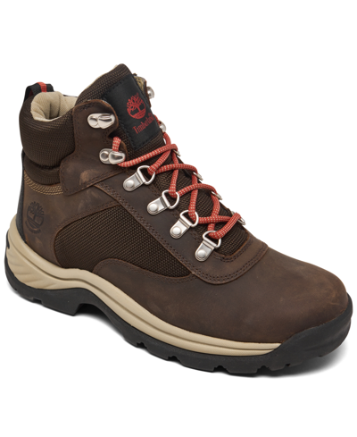 Shop Timberland Women's White Ledge Water Resistant Hiking Boots From Finish Line In Chocolate Brown