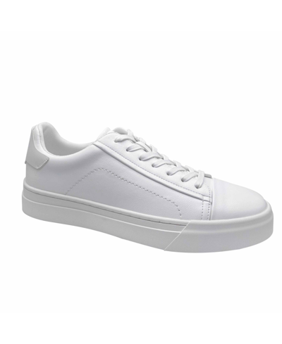 Shop Calvin Klein Men's Salem Lace-up Casual Sneakers In White