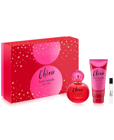 Shop Kate Spade 3-pc. Cherie Eau De Parfum Gift Set