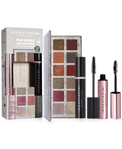 Shop Anastasia Beverly Hills 3-pc. Rose Metals Deluxe Set In N/a