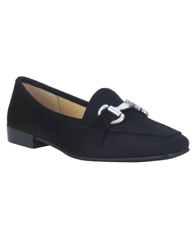 Shop Impo Women's Baani Memory Foam Ornamented Loafers In Black