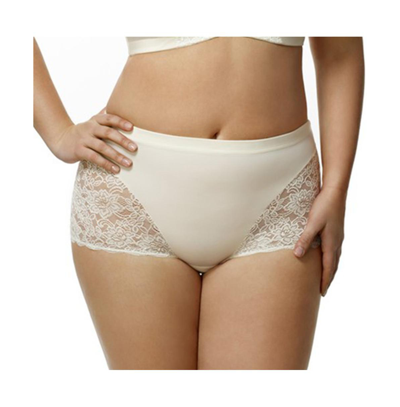 Shop Elila Women's Lacey Curves Cheeky Panty In Ivory