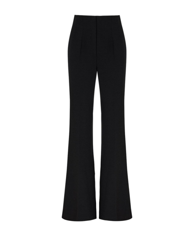 Shop Nocturne Women's Loose-fitting Flare Pants In Black