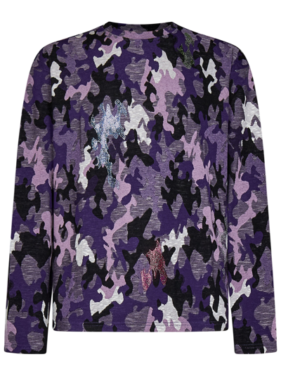 Shop Bluemarble Sweater In Purple