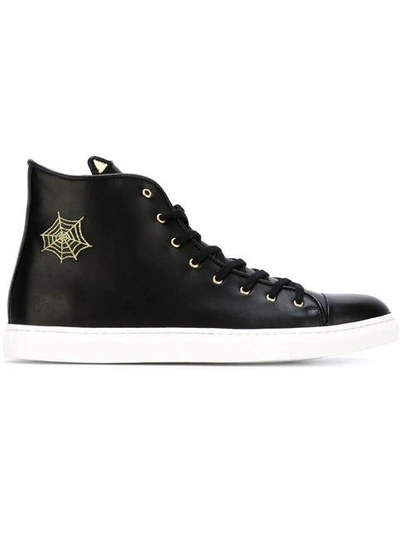 Shop Charlotte Olympia 'purrrfect' Hi-top Sneakers