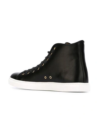 Shop Charlotte Olympia 'purrrfect' Hi-top Sneakers
