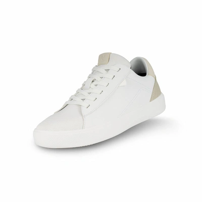 Shop Vessi Footwear Ivory White On Dune Beige