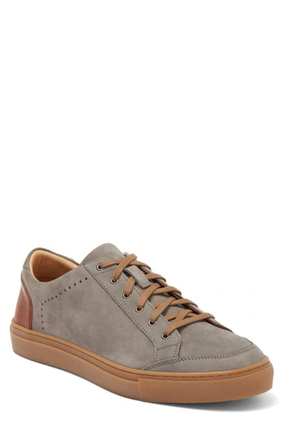 Shop Warfield & Grand Campus Leather Sneaker In Grey