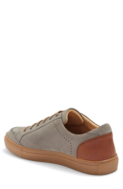 Shop Warfield & Grand Campus Leather Sneaker In Grey