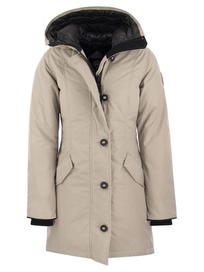 Shop Canada Goose Rossclair In Limestone
