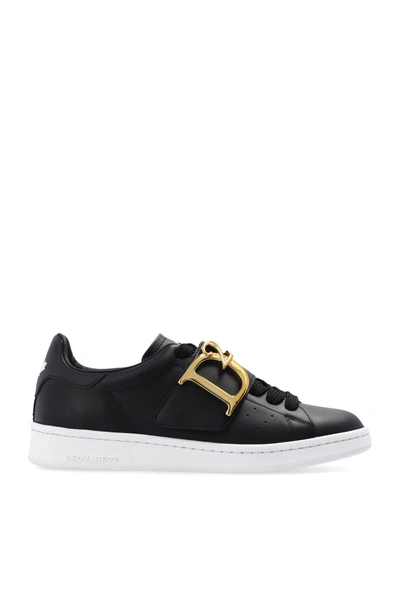 Shop Dsquared2 Black ‘boxer' Sneakers In New