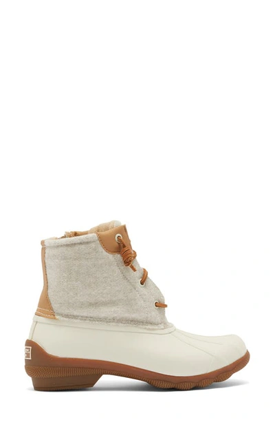 Shop Sperry Syren Gulf Fleece Lined Duck Boot In Ivory