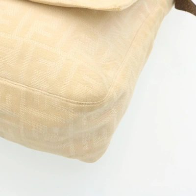 Shop Fendi -- Beige Canvas Shoulder Bag ()