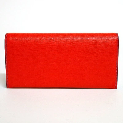 Shop Fendi Continental Multicolour Leather Wallet  ()