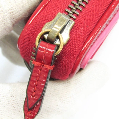 Shop Gucci Red Patent Leather Clutch Bag ()