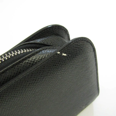 Pre-owned Louis Vuitton Baikal Black Leather Clutch Bag ()