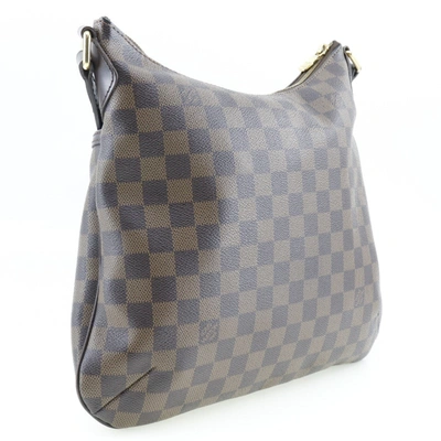 Pre-owned Louis Vuitton Bloomsbury Brown Canvas Shopper Bag ()