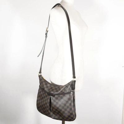 Pre-owned Louis Vuitton Bloomsbury Brown Canvas Shopper Bag ()