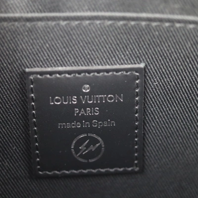 Pre-owned Louis Vuitton Eclipse Black Canvas Clutch Bag ()