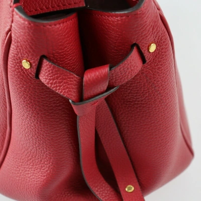 LOUIS VUITTON Pre-owned Milla Burgundy Leather Shoulder Bag ()
