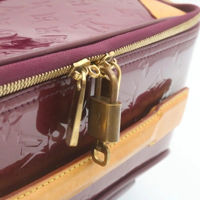 LOUIS VUITTON Pre-owned Pegase Ou Pégase Purple Patent Leather Travel Bag ()