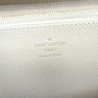Pre-owned Louis Vuitton Portefeuille Zippy Beige Leather Wallet  ()