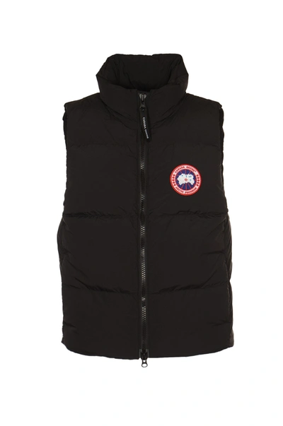 Shop Canada Goose Lawrence Padded Jacket In Black